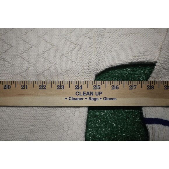 Vintage Nutmeg Mills Super Bowl XXVI Sweater - 1992 NFL Team Crewneck, Size XL - Picture 7 of 8